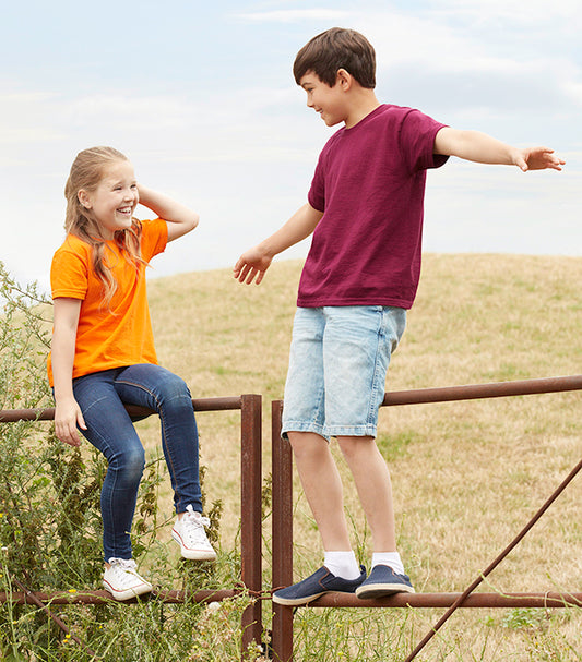 Bomulls T-shirt för barn