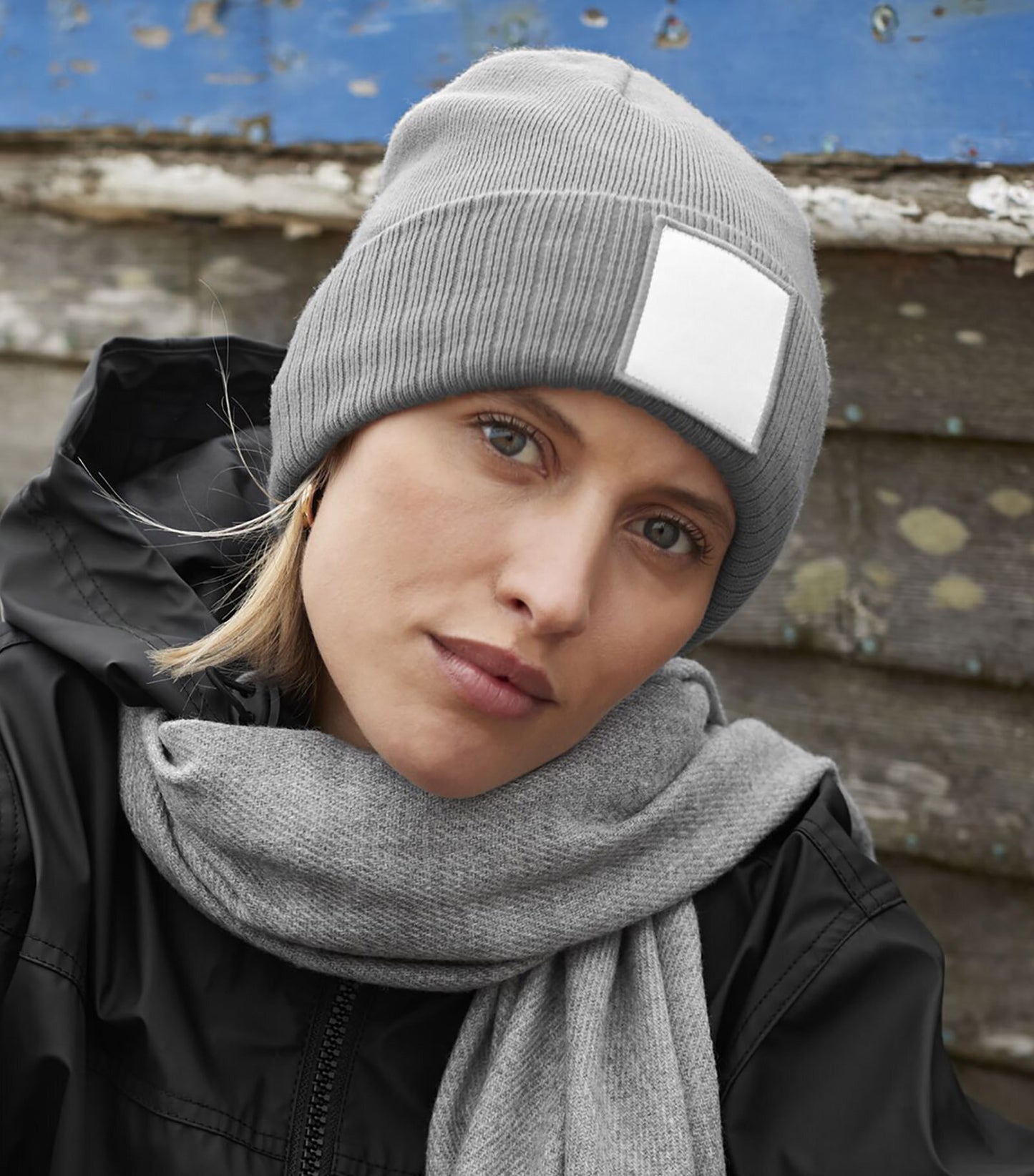 Hat with print area