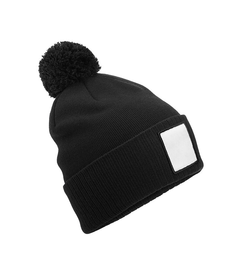 Hat with tassel and print area