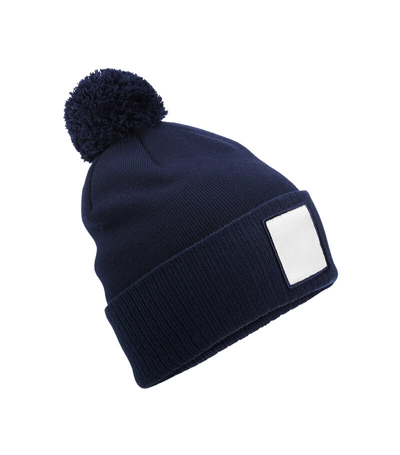 Hat with tassel and print area