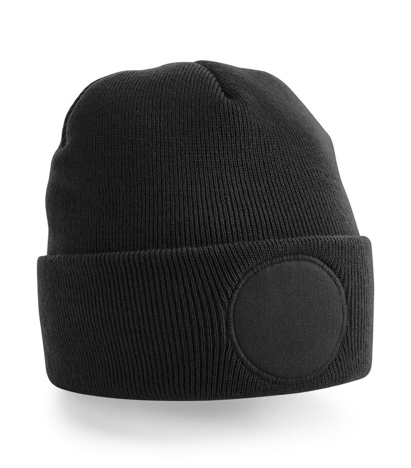 Double-knit hat with turn-up