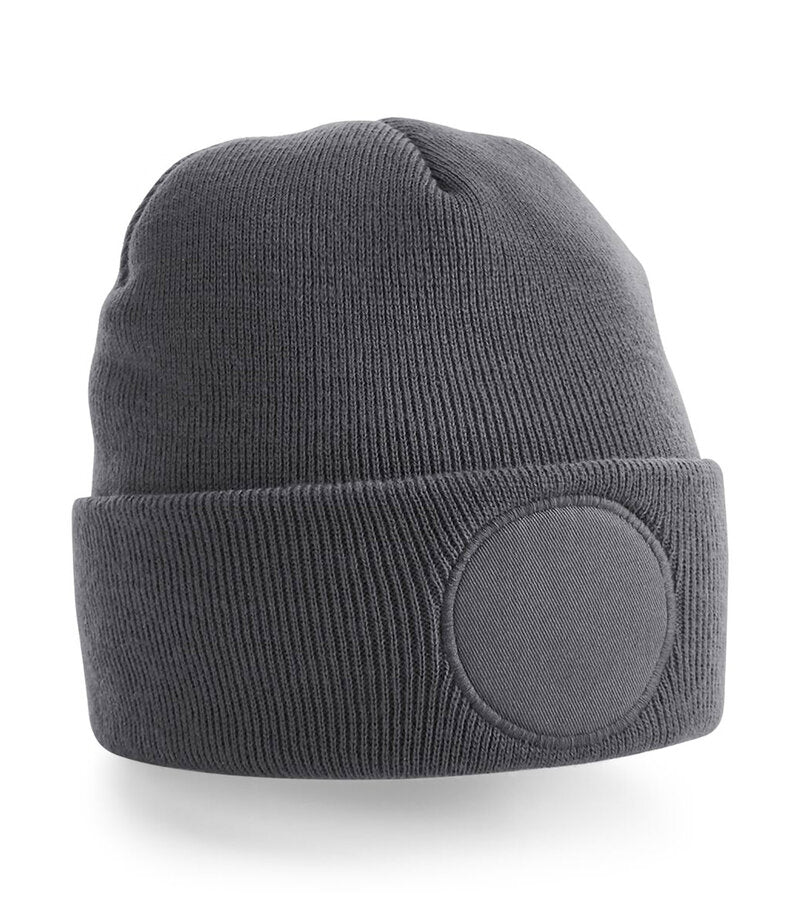 Double-knit hat with turn-up