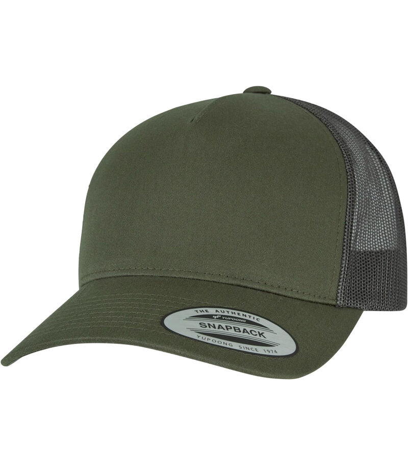 5-Panel Retro Trucker Keps