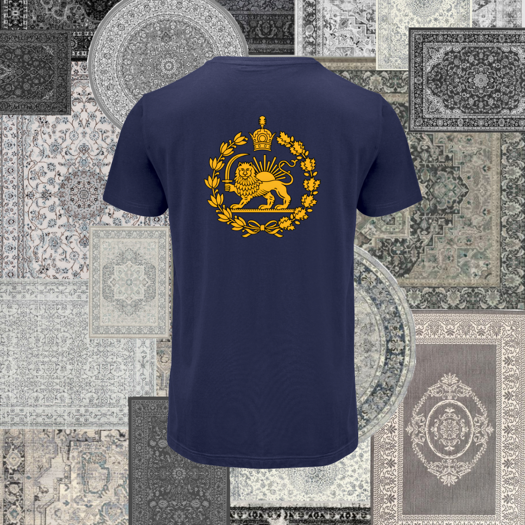 T-shirt - Iran text & map
