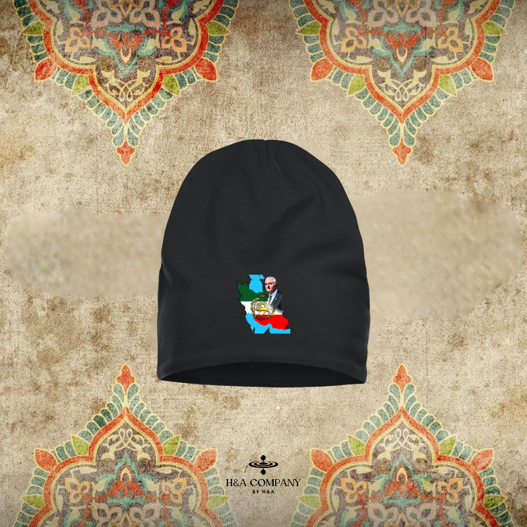 Beanie - Iran map and Pahlavi