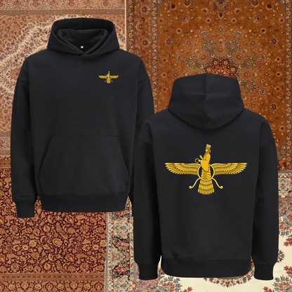 Hoodie - Farvahar (front and back)