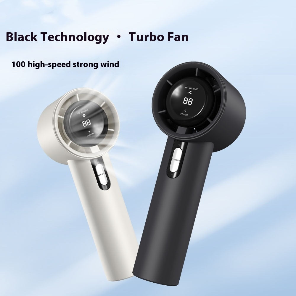 Turbine High-speed Handheld Fan Electrodeless Speed ​​Regulation