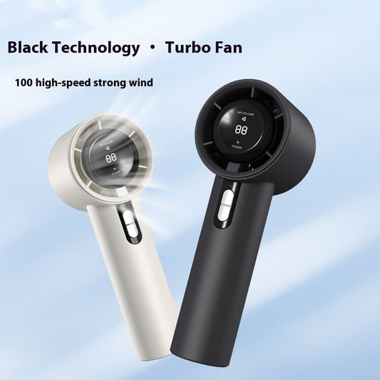 Turbine High-speed Handheld Fan Electrodeless Speed ​​Regulation