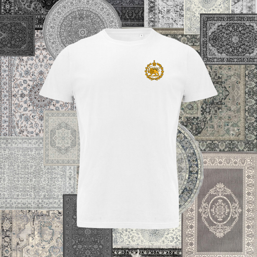T-shirt - Iran text & map