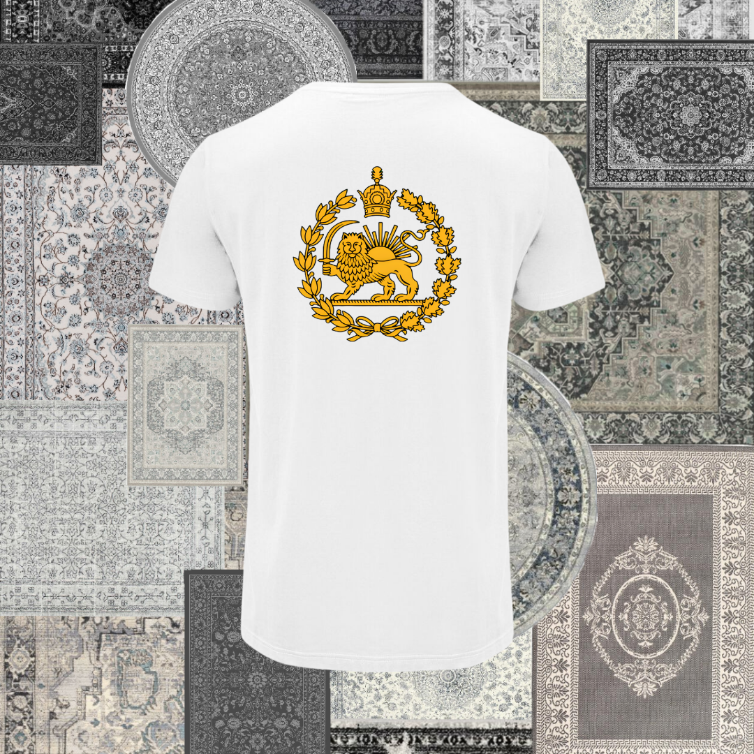 T-shirt - Iran text & map