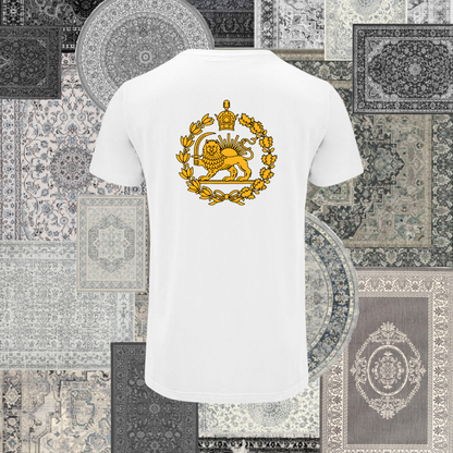 T-shirt - Iran text & map