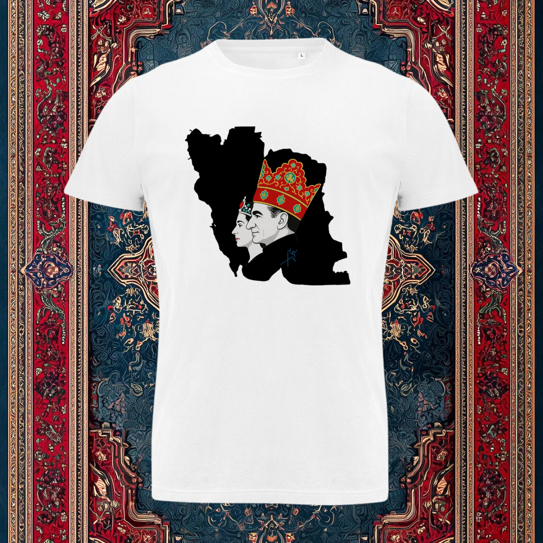 T-shirt - King & Queen Map