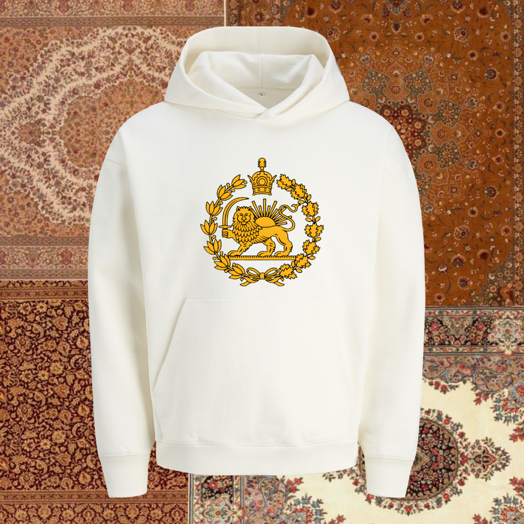 Hoodie - Shir o khorshid with crown