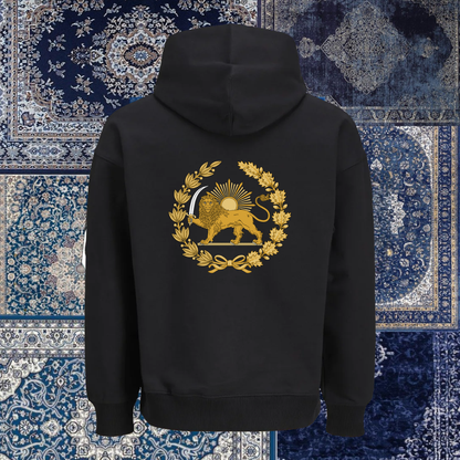 Hoodie - Map & Shir o Khorshid