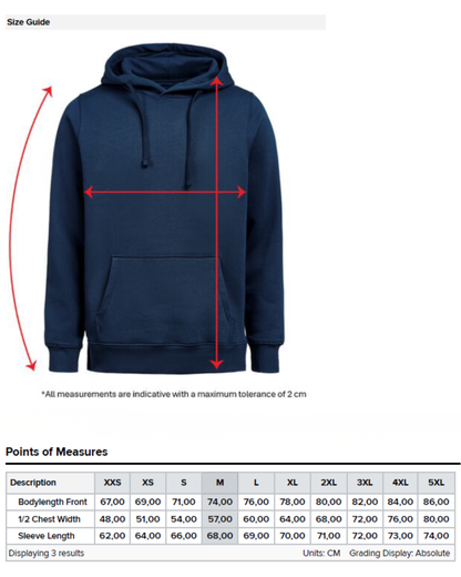 Hoodie - Lion and Sun with crown (front and back)