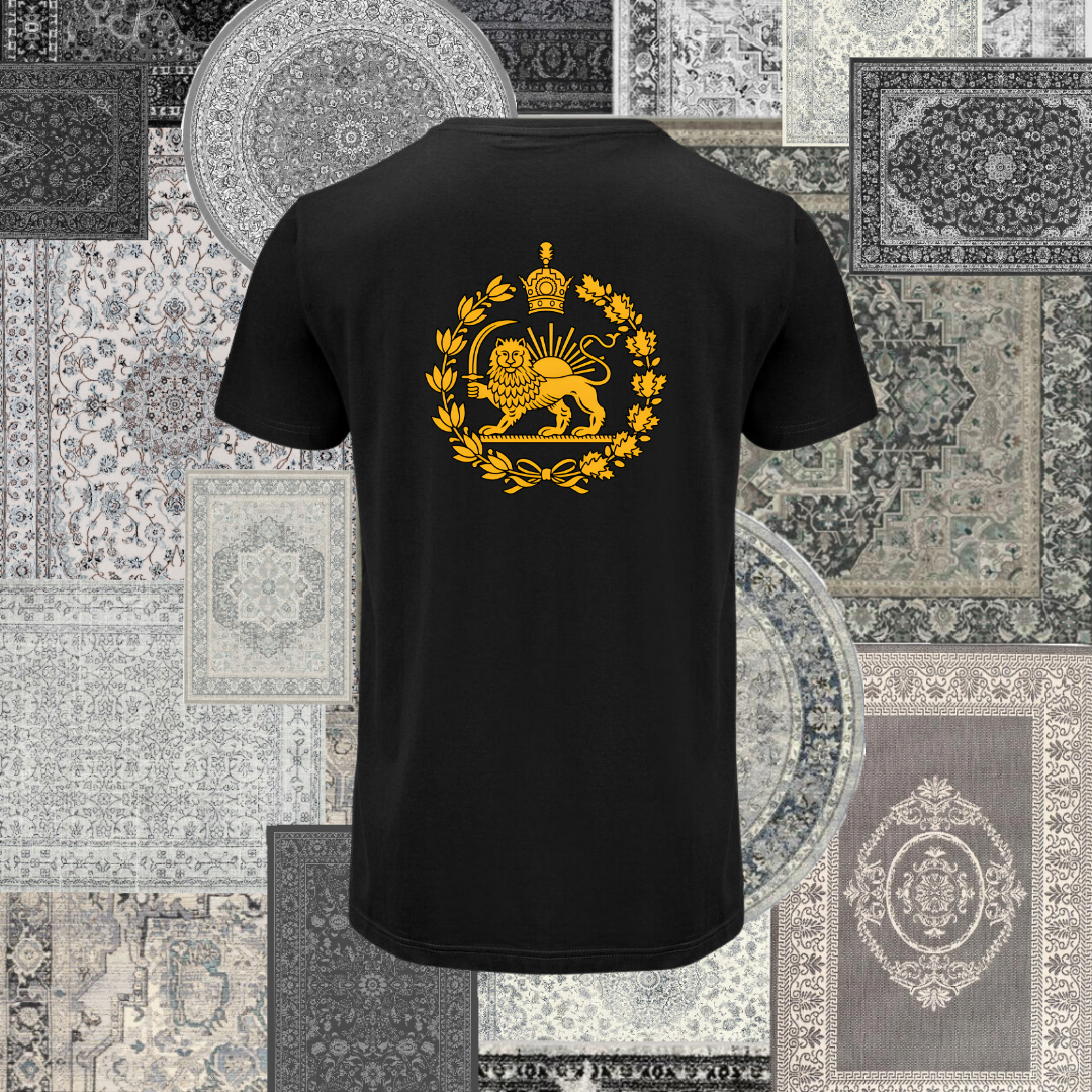 T-shirt - Iran text & map