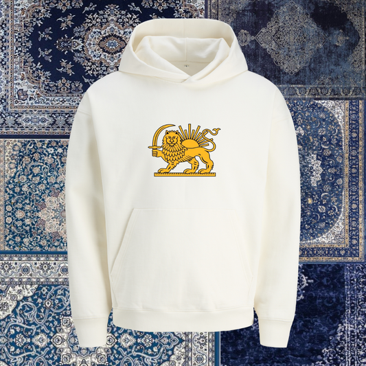 Hoodie - Lion and sun