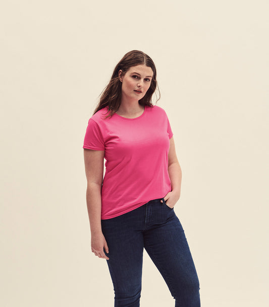 Rundhalsad T-shirt i 100% Bomull