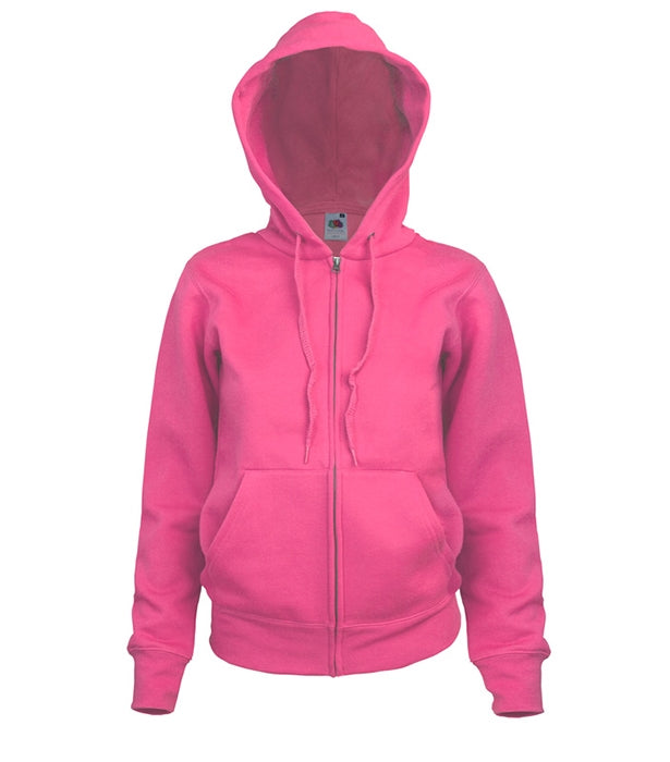 Zippered hoodie - Ladies Hooded Jacket