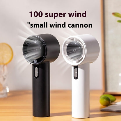Turbine High-speed Handheld Fan Electrodeless Speed ​​Regulation