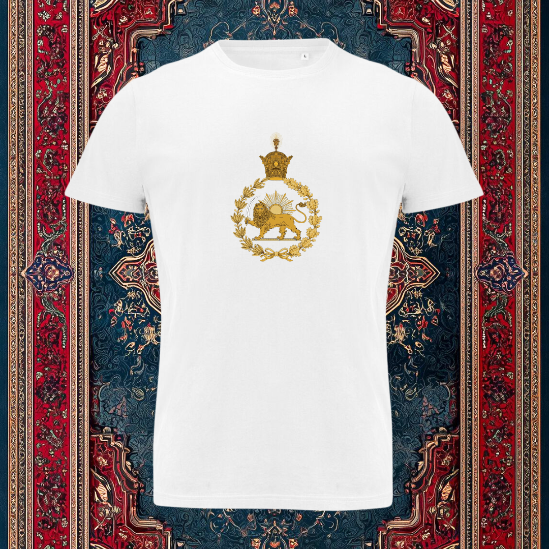 T-shirt - Pahlavi symbol with crown