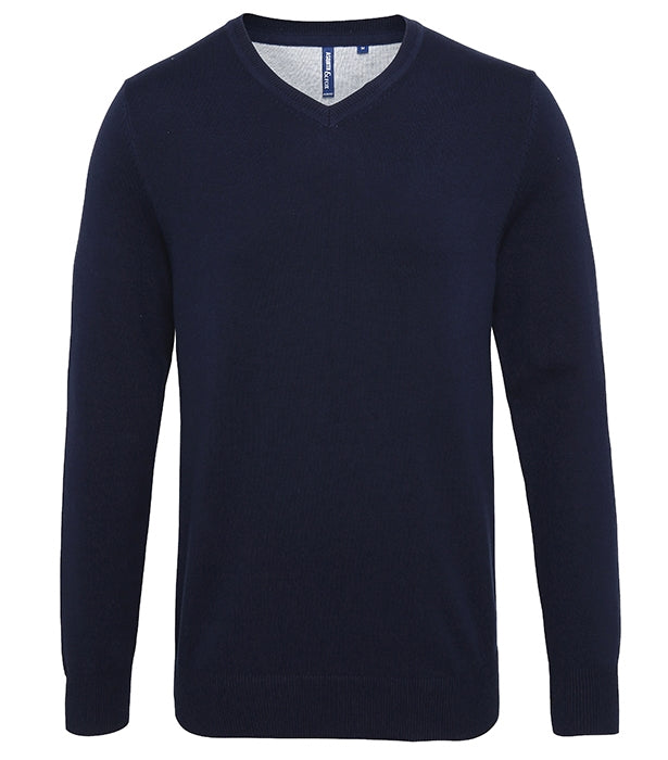 Fine-knit Pullover V-Neck 