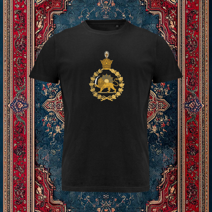T-shirt - Pahlavi symbol with crown