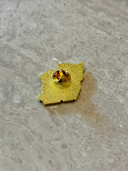 Pin / Brooch - Iran map