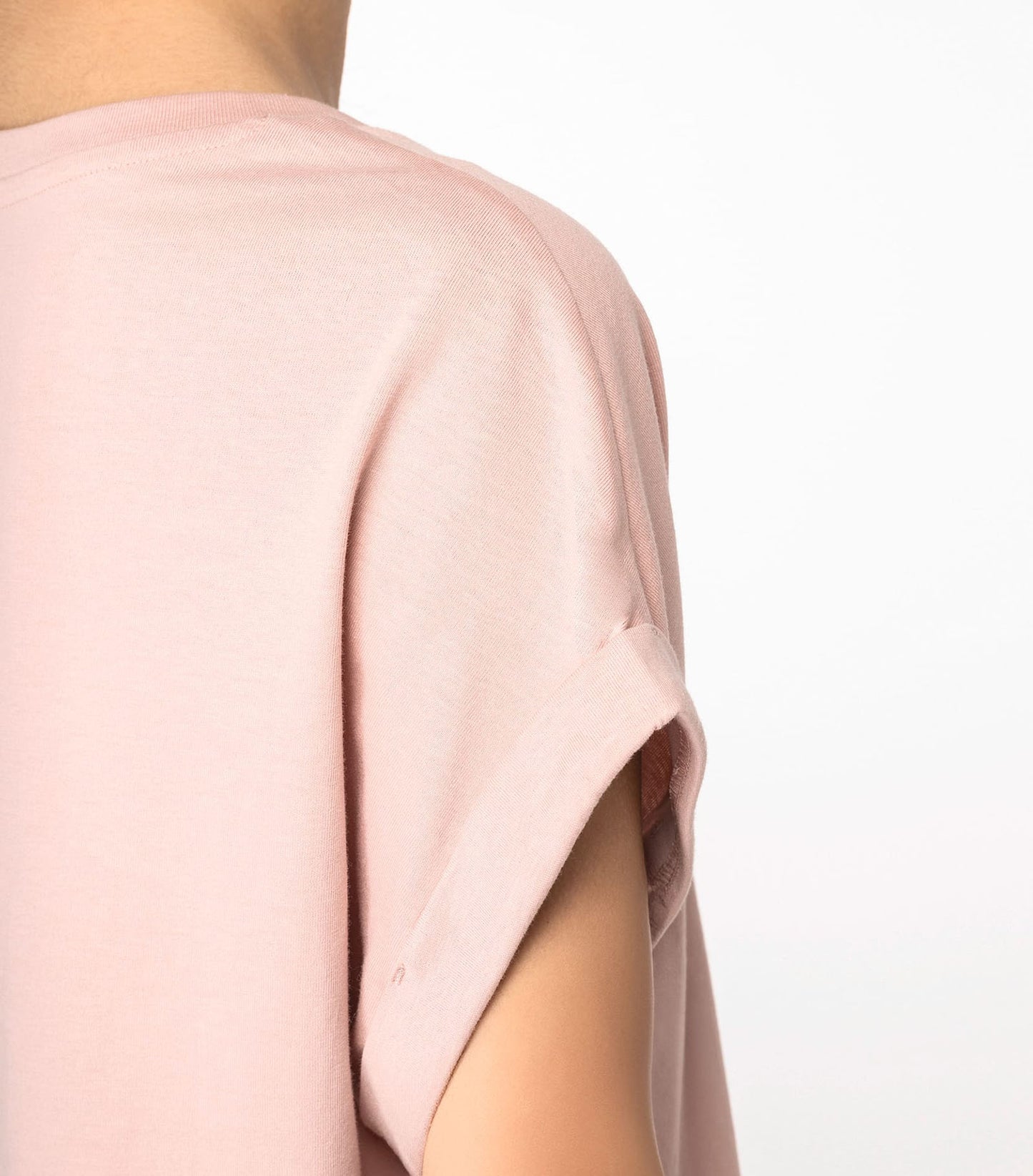 Rolled-Up Sleeved T-shirt
