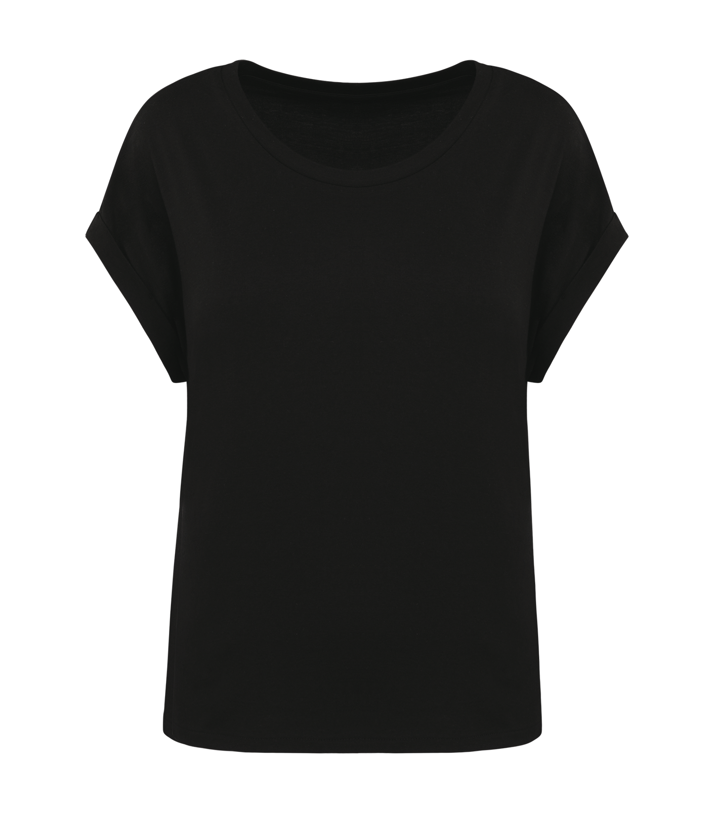 Rolled-Up Sleeved T-shirt