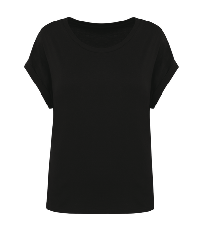Rolled-Up Sleeved T-shirt