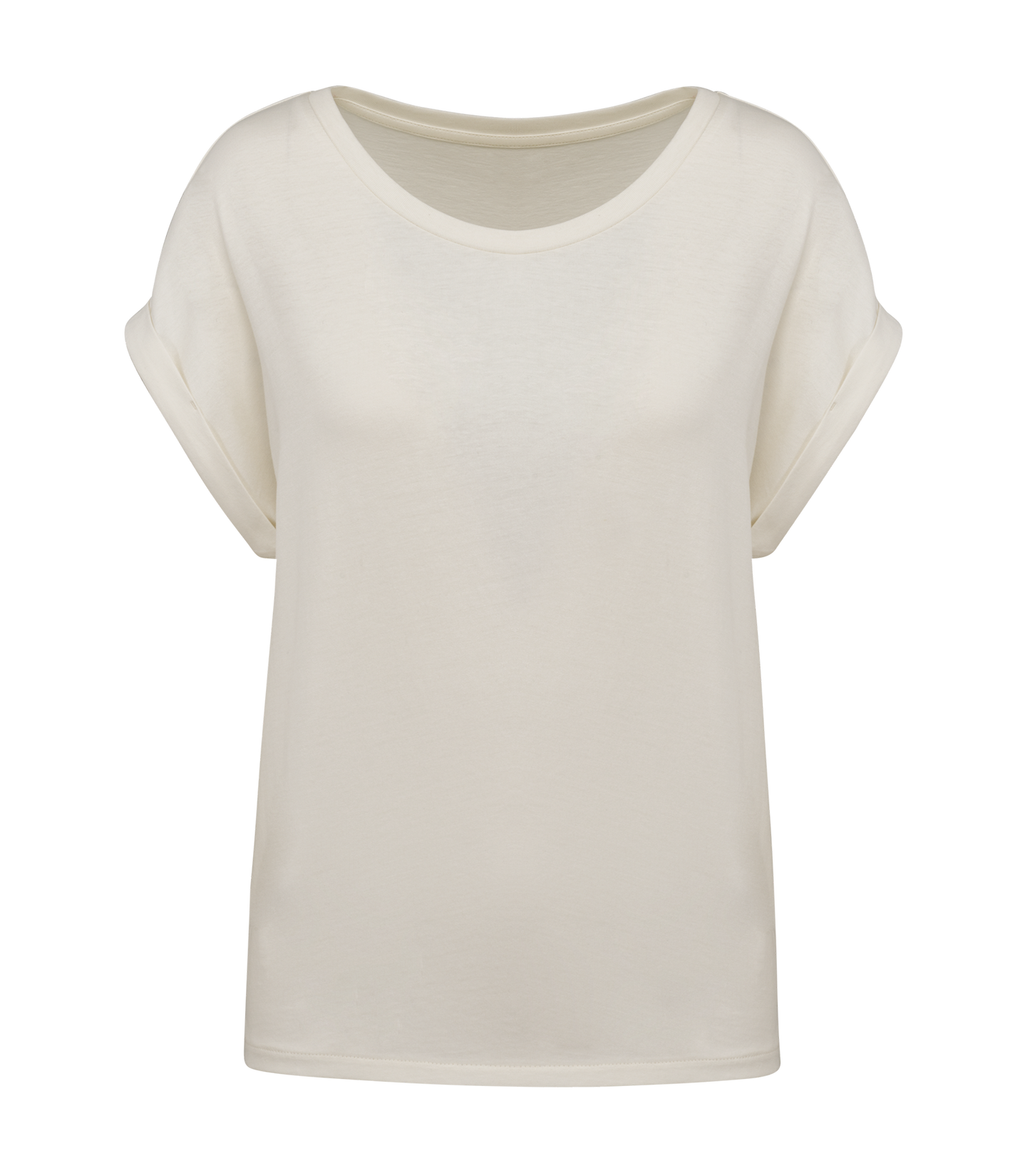 Rolled-Up Sleeved T-shirt