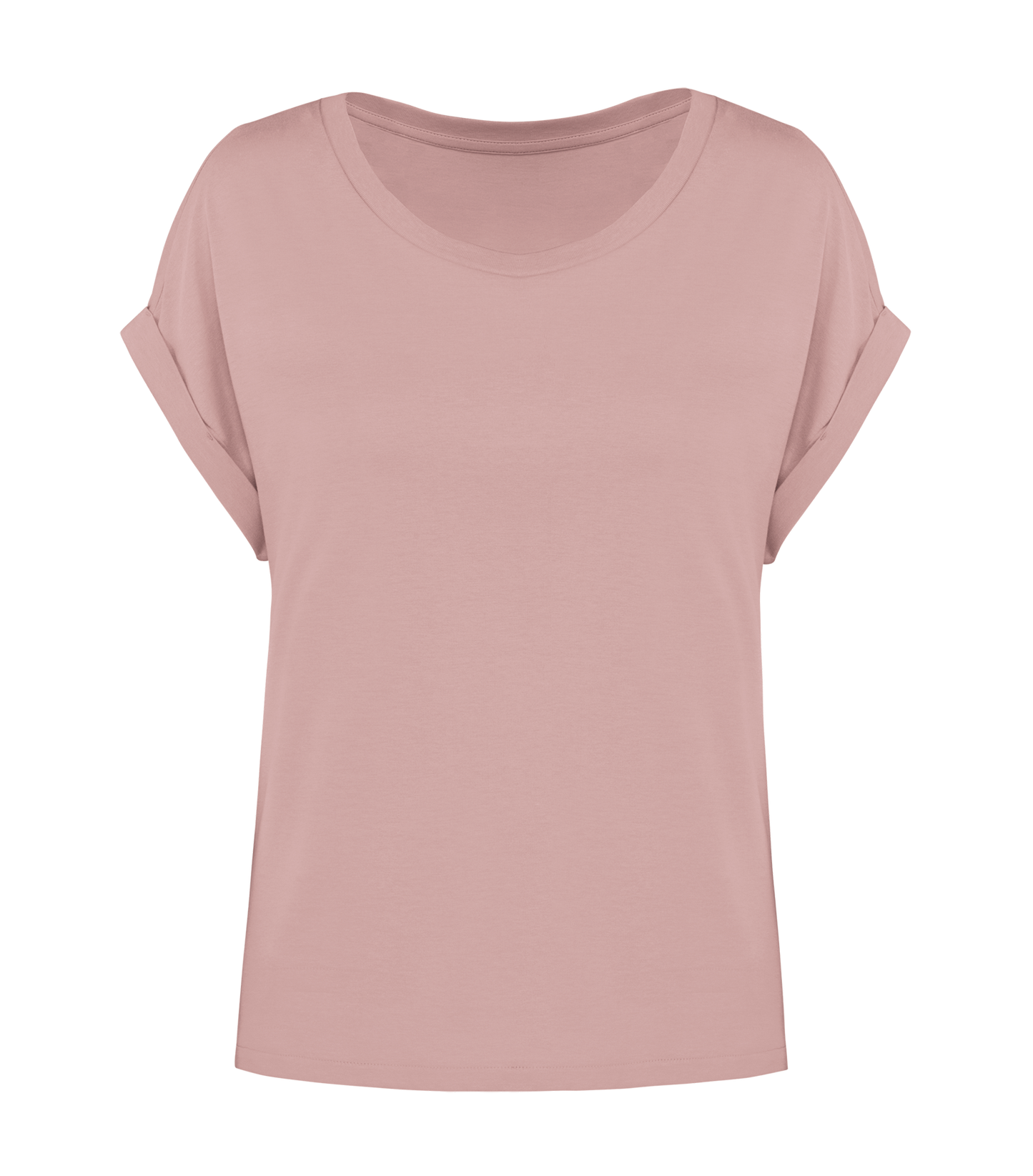 Rolled-Up Sleeved T-shirt