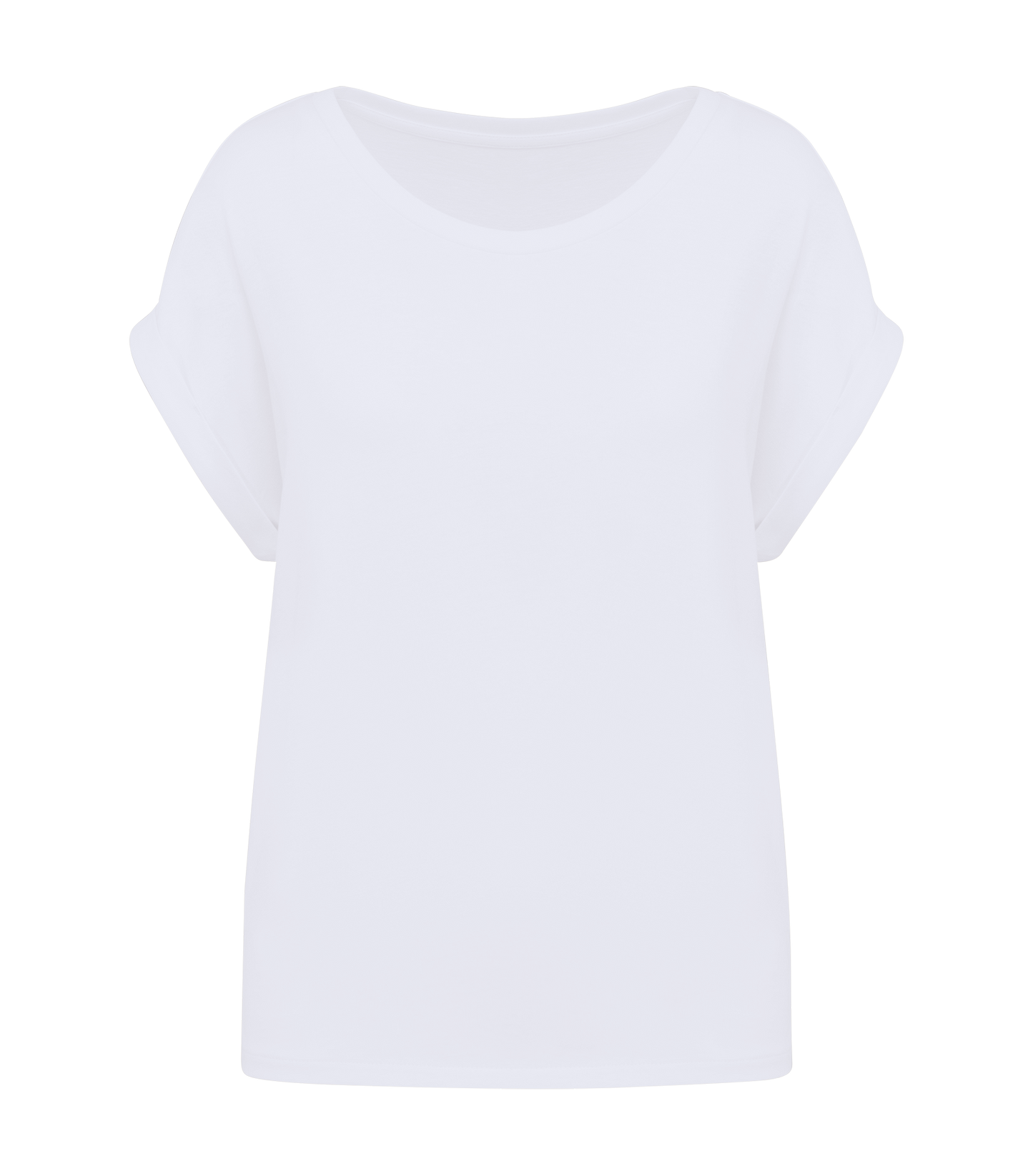Rolled-Up Sleeved T-shirt