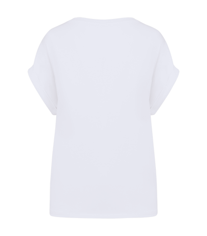 Rolled-Up Sleeved T-shirt