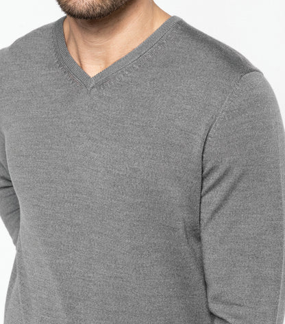 UPDATE COLOR V-neck sweater