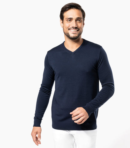 UPDATE COLOR V-neck sweater