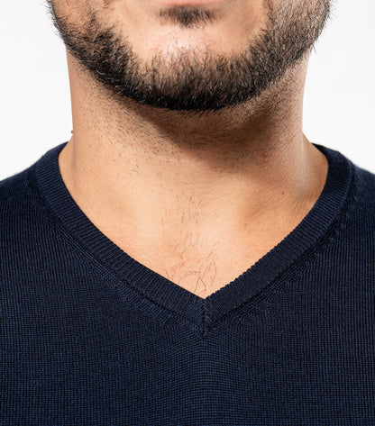 UPDATE COLOR V-neck sweater