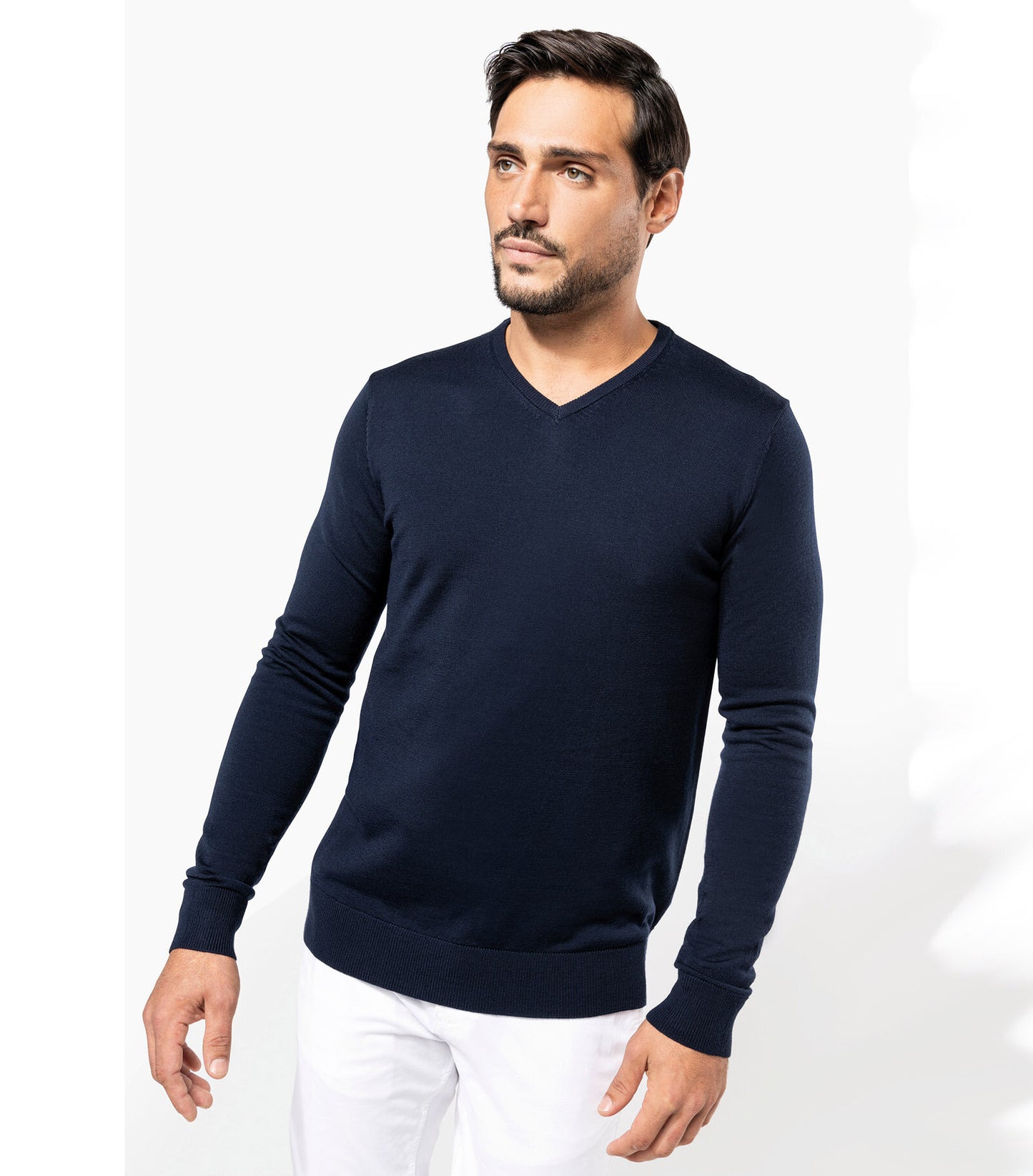 UPDATE COLOR V-neck sweater