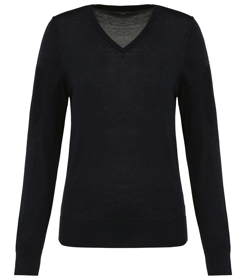 Knitted Pullover V-neck