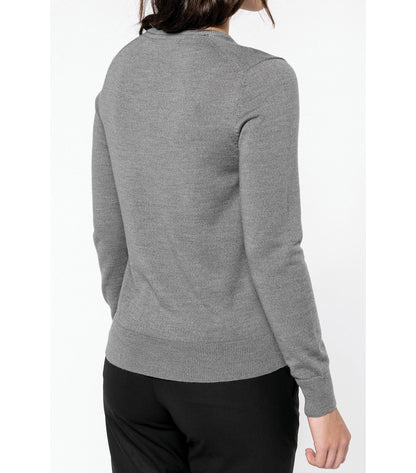 Knitted Pullover V-neck