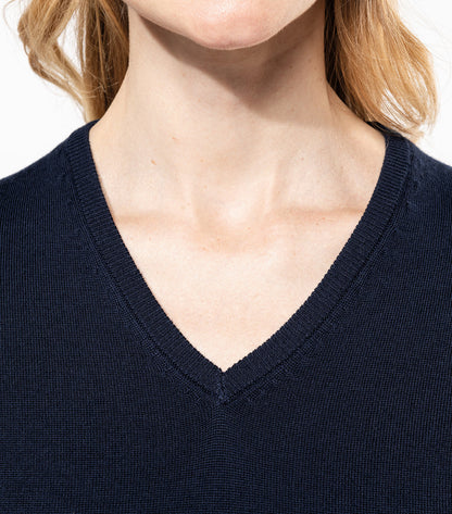 Knitted Pullover V-neck