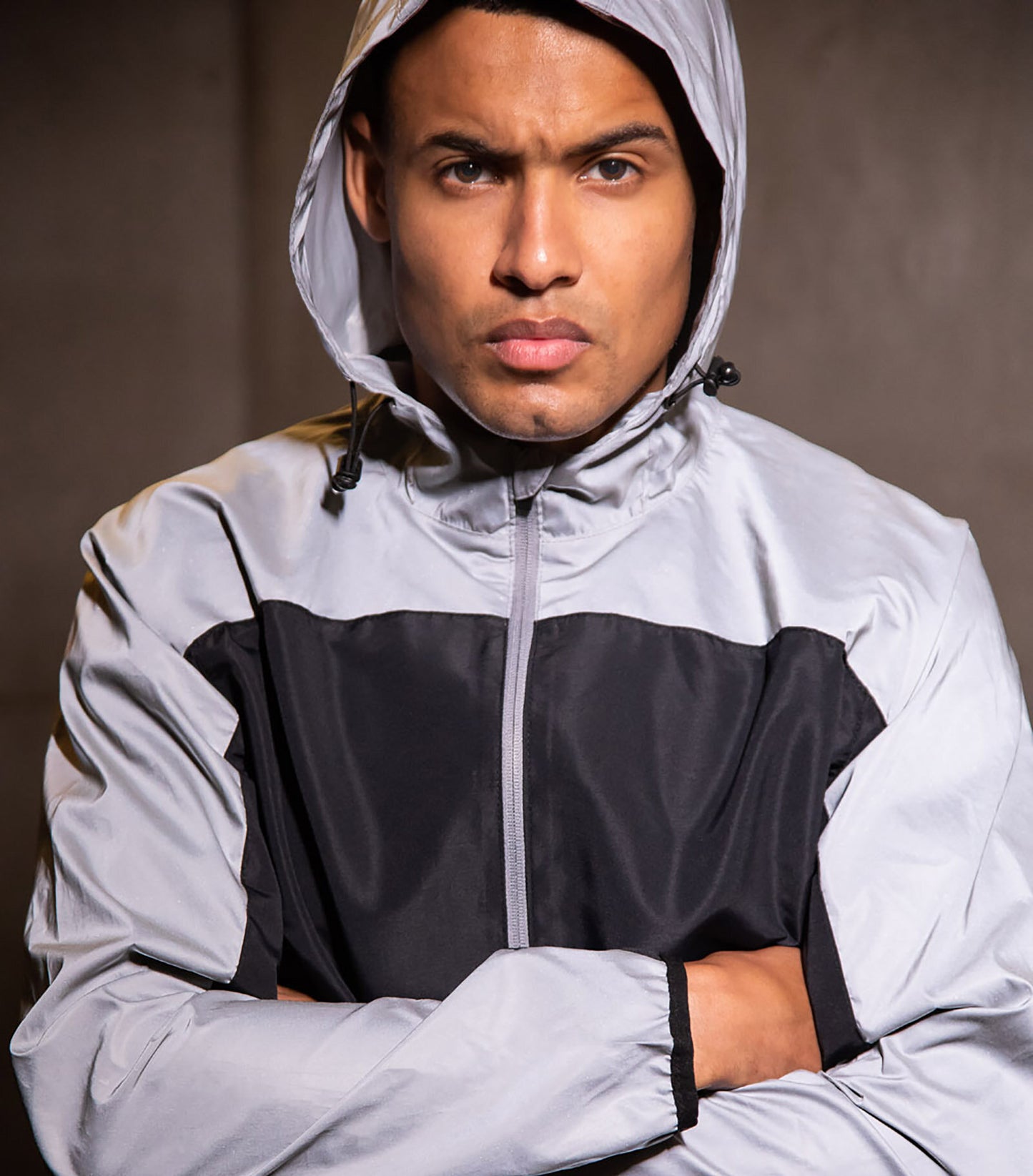 Unisex reflective jacket