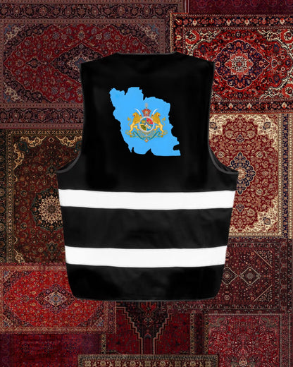 Safety vest - Pahlavi symbol & Map