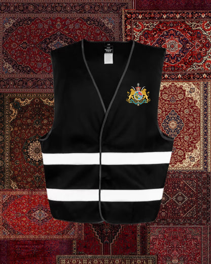 Safety vest - Pahlavi symbol & Map