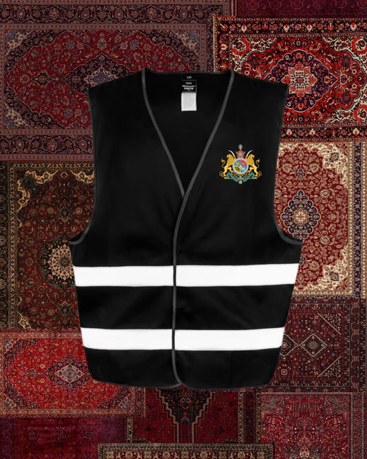 Safety vest - Pahlavi symbol & Map